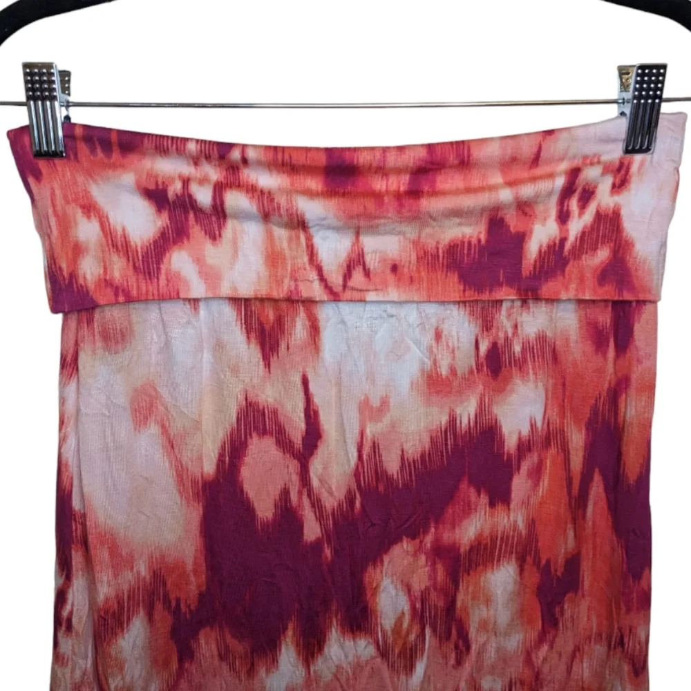 a.n.a Red/Orange Tie-Dye Maxi Skirt 🌅✨ Petite - Picture 9 of 10